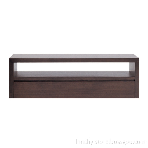 Wooden Ottoman with Oak Veneer (BD-CT01)